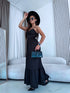 "BLACK ELEGANCE" garā kleita 9267